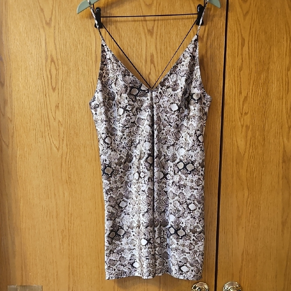 Victoria's Secret Snake Print Chemise